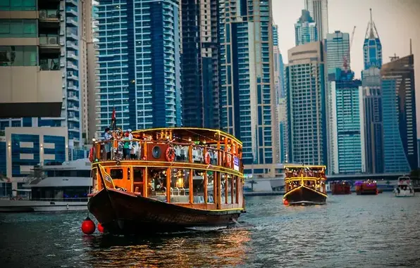 Dhow Cruise Dinner Marina - Lower Deck
